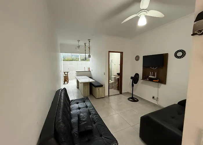 Apartamento a 200 metros da Praia do Sapê em Ubatuba-SP